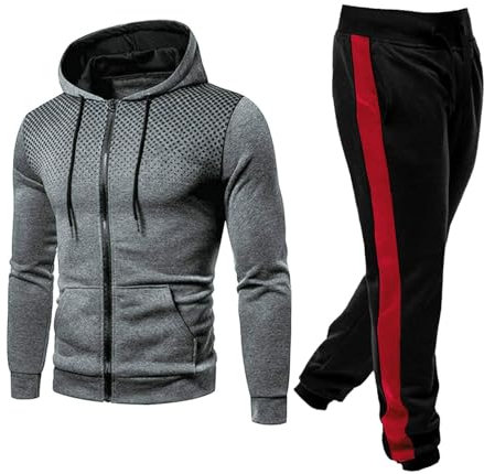 Jogginganzug Herren Set,Trainingsanzug Damen,Trainingshose,Langarmshirt Herren,Sweatjacke Herren,Jogginganzug Herren Set,Sweatjacke Herren,Jacket Herren,Freizeitanzug Herren Baumwolle,VfB,Hosen,Set