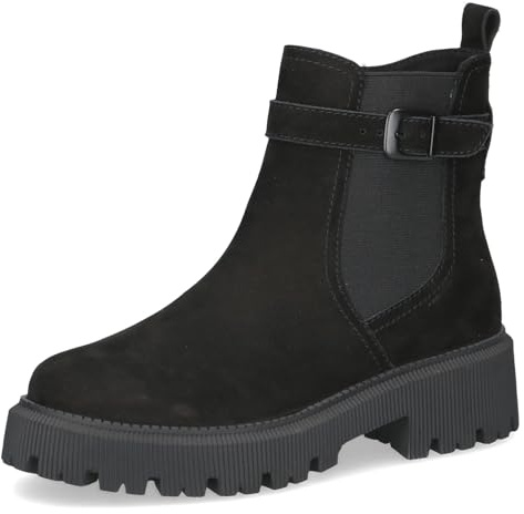 CAPRICE Damen Stiefeletten mit Schnalle Thermosohle