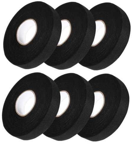 CHILDWEET 6rollen Hochtemperatur Drahtbaum Klebeband Selbstklebende Geräuschreduzierende Elektrische Isolierbänder Für Auto-motoren Robust Und Langlebig
