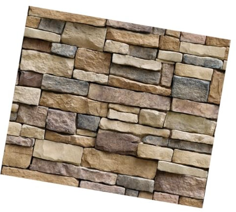 ARTIBETTER Steinmuster Selbstklebende Wandaufkleber Für Wohnräume Dekorative Steinwandtapete Für Schlafzimmer Und Wandgestaltung