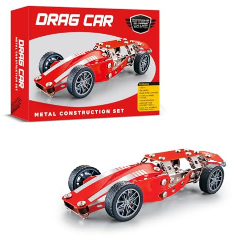 Coach House Partners Drag Car Racer Metal Construction Set (133 pieces)