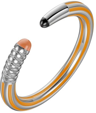 ZFHTJEKNCS Offener Verstellbarer Ring Personalisierter Ring für Herren- und Damen-Partyschmuck