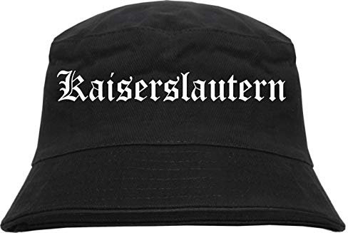 HB_Druck Kaiserslautern Fischerhut - Bucket Hat S/M Schwarz