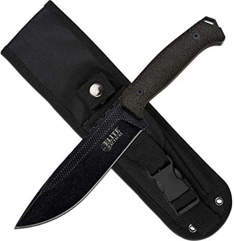 Elite Tactical Old Crocodile Charlie - Outdoormesser - Grün , Klinge sehr scharf, Klingenlänge: 15,9 cm