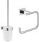 GROHE Essentials Cube | WC - Bürstenhalter | chrom | 40513001 & Essentials | Badaccessoires - WC-Papierhalter | 40507001