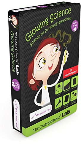 The Purple Cow Crazy Scientist LAB Glowing Science Kit