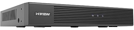 H.VIEW 8CH NVR 4K PoE Netzwerk Video Rekorder Überwachungssystem Rekorder mit für IP PoE Kamera H.265 P2P Videoüberwachung