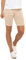 Celodoro Damen Kurzleggings (1 Stück) Stretch-Jersey Radlerhose aus Baumwolle - Beige L