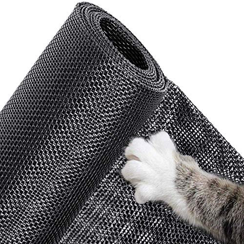 YINN Schutznetz für Katze, selbstklebendes Katzenfenster, verschleiß- und reißfestes Katzenschutznetz, halbtransparentes Fenster, Insektenschutz, ohne Bohren