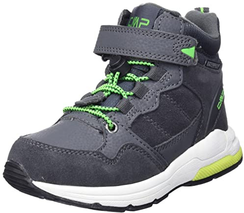 CMP Hadil Leather Wp Urban Shoes, Titanio, Unisex-Kids, 28