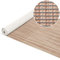 ANRO Badematte Weichschaummatte Bad- und Duschvorleger Antirutsch Badläufer Falscher Uni Beige 1500x65cm (15m)