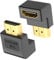 VCELINK 8K Adaptador HDMI 90 Grados y 270 Grados Chapada en Oro Adaptador HDMI 2.1 Curvo Conector Codo HDMI Acodado para HDTV, Switch, Laptop, PS4, Xbox