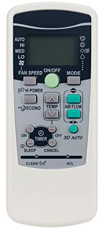 Nuevo RKX502A001 Mando a Distancia de Repuesto RKX502A001 Air Conditioner Reemplace Control Remoto para Mitsubishi AC RKX502A001C RKX502A001B RKX502A001F RKX502A001G RKX502A001P RKX502A001SRKX502A017A