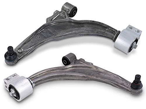 BESTPRICE 2x Querlenker Vorderachse vorne unten links & rechts Kompatibel mit CHEVROLET CRUZE (J300)(J305)(J308), OPEL AMPERA (R12), ASTRA H (A04)(L70), ASTRA J (P10)