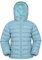 Mountain Warehouse Seasons Steppjacke für Kinder - Ultraleichte, warme, wasserdichte Steppjacke. Jungen & Mädchen Winterjacke mit Kapuze & Reißverschluss Aquamarin Kinder 104 DE (3-4 Jahre)