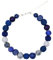 Feliss Handmade: Ketten aus Perlen, Halskette Damen. Statement Kette 45 cm lang. Choker Halsband, aesthetic Necklace Schmuck. Beads Perlenkette für Frauen (Midnight Blue)