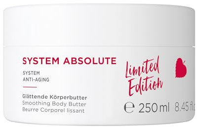 ANNEMARIE BÖRLIND SYSTEM ABSOLUT SYSTEM ANTI-AGING Glättende Körperbutter (250ml) - Samtweiches, Glattes Hautgefühl, Spendet Intensiv Feuchtigkeit, Bewahrt die Hautfeuchtigkeit, Vegan