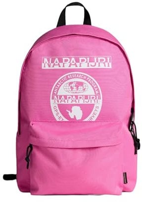 NAPAPIJRI Zaino Uomo/Donna chiusura con zip, tasca interna e tasca esterna, spalline regolabili. (ROSA)