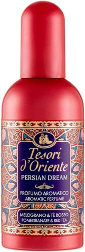 12x Tesori D'oriente Aromatisches Parfüm „Persian Dream“, leuchtender und betörender Duft, 100 ml+ Italian Gourmet Polpa 400 g