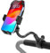 Soporte Movil para Cochecito Bebe, Dosvsi Soporte Movil Carrito Bebé, Brazo Ajustable & Giro 360 Grado, Soporte Teléfono Manillar Clamp Mount para iPhone 15 Pro MAX 14 13 12 11, Smartphones de 4-7