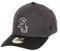 New Era Chicago White Sox MLB Two Tone Graphene Black Undervisor Gray 39Thirty Stretch Cap - S-M