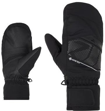 Ziener Erwachsene GALIBOR Ski-Fäustling/Wintersport | Gore-Tex, warm, atmungsaktiv, Black, 10,5
