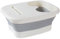 Walkervo Foot Bath tub, Foldable Heat Preservation Footbath tub - Foot Bath tub, Suitable for Washing face, Towels, Clothes,White
