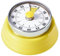 Tissting Visueller Timer, 60-Minuten Countdown Timer, Eieruhr Mechanisch mit Magnetfuß Manueller Countdown für Kinder Studie Arbeit Kochen (Gelb)