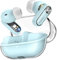 TOZO Crystal Pods Cuffie Bluetooth 5.4 con Ibrido ANC Chiamata IA ENC ORIGX 2.0 Acustica EQ Regolazione 35 Ore Riproduzione Gioco Modalità Ricarica Rapido USB Tipo C IPX5 (Blu)