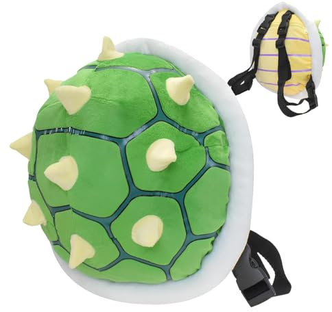 Schildkrötenpanzer Rucksack - Schildkrötenpanzer-Kostüm - Schildkrötenpanzer-Rucksack-Cosplays - Kinder Cartoon Plüschtier Schildkröten Rucksack - Lustiger Schildkrötenpanzer-Kostüm-Plüschrucksack