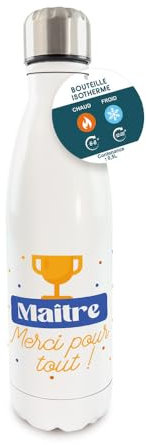 STC Gourde Isotherme Maitre Merci pour Tout