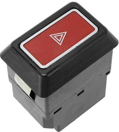 SWITCHRISE Interruttore Luci Di Emergenza per Mercedes-Benz W123 76-89 Pulsante Luci Di Emergenza No.1238200205