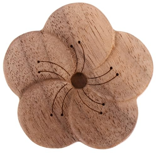 POPETPOP Tisch Duftdiffusor Aroma Diffusor für Ätherische Öle Handgefertigter Holz Aromadiffusor für Zuhause Büro Yoga und Meditation