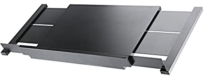 K&M 12338 Orchestral Conductor Desk Plate Black - Extendable from 36 cm x 57.5/87 cm - Fits K&M 12330/12331