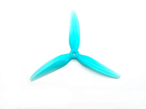HQProp 6 Zoll Propeller DP 6x3x3 V1S - 3 Blatt Props Blau| FPV Racer, Copter, Drohnen | CopterFarm