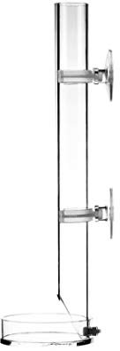 Aquarium Shrimp Feeder Tube Acryl Transparent Aquarium Crystal Srhimp Feeder Aquarium Zusammengebautes Futterrohr für die Fütterung von Shrimp Fischen