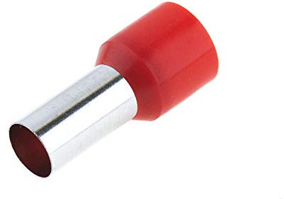 SeKi 50 Stk iso. 35,0mm², rot, isoliert Kabel Endhülsen 35mm² Profiqualität Aderendhülse