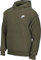 Nike Mens M NSW Club Hoodie PO BB Sweatshirt, lt Lemon Twist/lt Lemon Twist/White, L