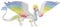 schleich 70728 BAYALA Regenbogendrache, farbenfrohe Drachen Figur mit 30,2 cm Flügelspannweite und beweglichen Teilen, Spielzeug für Kinder ab 5 Jahren, Alte Version