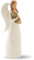 Cloonke Schutzengel Figuren, Engel der Freundschaft Skulptiert Handgemalt Figur Statuette Verstorbene Hund Gedenkgeschenk Haustier Verlust Geschenke