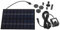 Pompe de fontaine solaire, TOTMOX Kit de pompe d'arrosage de jardin de piscine de panneau solaire 200L/H 7V, 1.2W