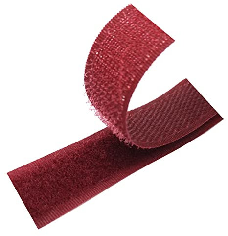 Hook y Loop Bandas para coser 25mm, Cinta de Gancho y Bucle, Cinta de sujeción no adhesiva de nailon para tejido de costura