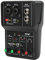 Mezclador de Audio 2 Canales, Consola de Mezcla de Sonido USB, Resolución de Audio de 48KHZ, 48V Alimentación Fantasma, Mezclador de Audio Portátil para Estudio de DJ/Grabación de Música