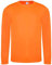 AWDis Long Sleeve Cool T Electric Orange