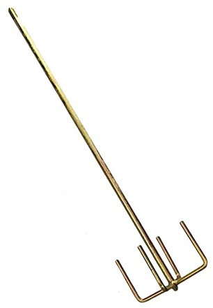 Colcolo Mezclador de cemento, varilla mezcladora de pintura, accesorio de taladro, herramientas largas resistentes, paleta mezcladora agitadora para, Square Handle a