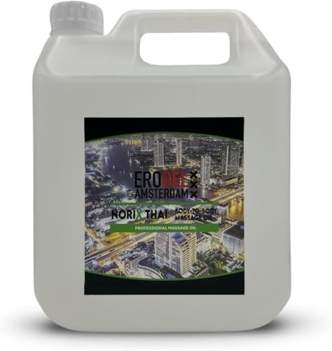 Thai Body-to-Body Massageöl | Genießen Sie Gemeinsam die Thailändische Körper-zu-Körper-Massage, Extra Hautfreundlich, Erwärmbares Massageöl - 3000 ml