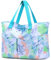 Myhozee Strandtasche XXL Familie Badetasche Damen Groß Beach Bag mit Reißverschluss Sommer Schwimmtasche Saunatasche Tote Bag Tasche für Strand Pool Reisen mit Nasstasche, Sandabweisend & Wasserdicht
