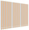 vidaXL Tela de Repuesto de toldo Rayas de Colores 4,5x3 m
