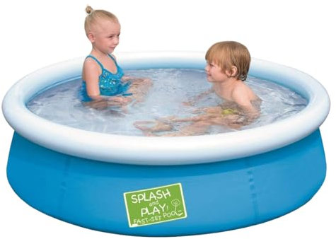 Piscina tonda gonfiabile auto formante 152x38cm 477L, per bambini
