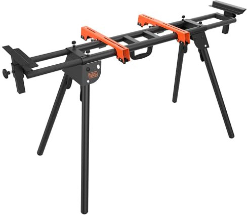 BLACK+DECKER Soporte compacto de sierra ingletadora de viga corta, BEZ100-XJ